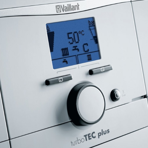 Котел газовый настенный турбированный одноконтурный VAILLANT turboTEC plus VU 122/5-5 (0010015253) Котельная автоматика #2